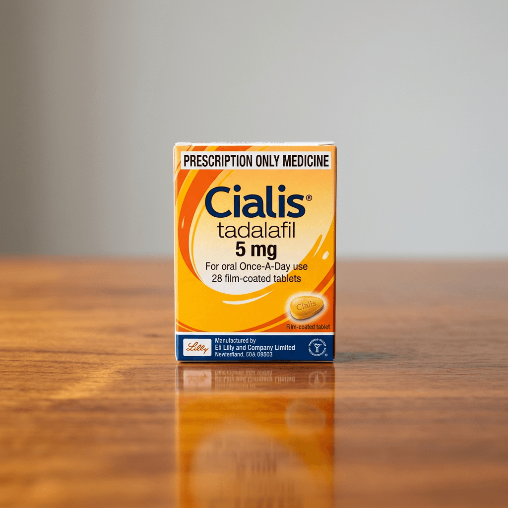Cialis 5mg once-a-day box, the number 3 pick